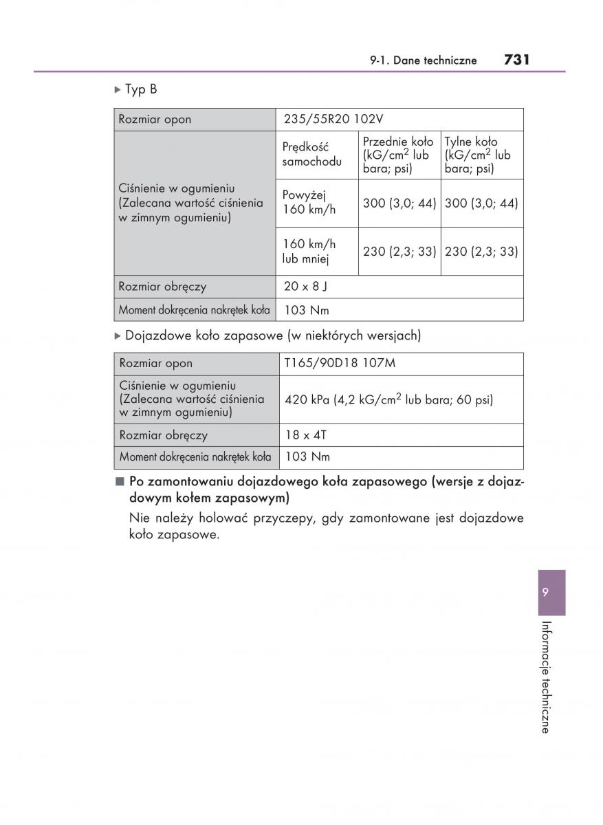 manual  Lexus RX 450h IV 4 instrukcja / page 731