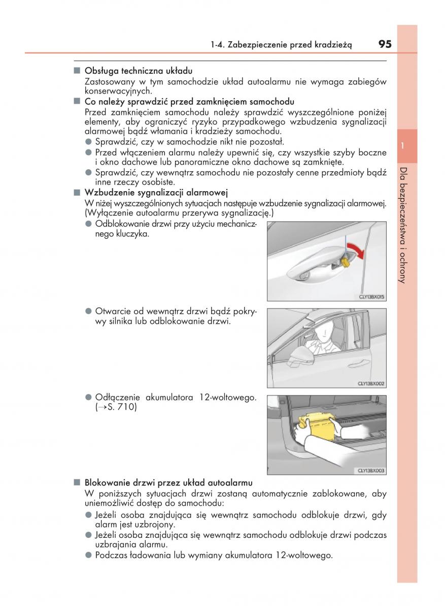 manual  Lexus RX 450h IV 4 instrukcja / page 95