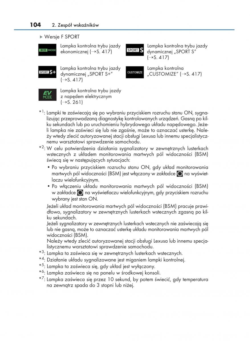 manual  Lexus RX 450h IV 4 instrukcja / page 104