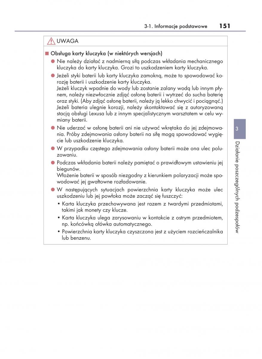 manual  Lexus RX 450h IV 4 instrukcja / page 151