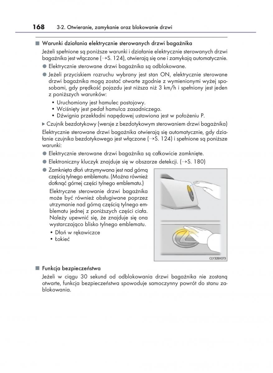 manual  Lexus RX 450h IV 4 instrukcja / page 168