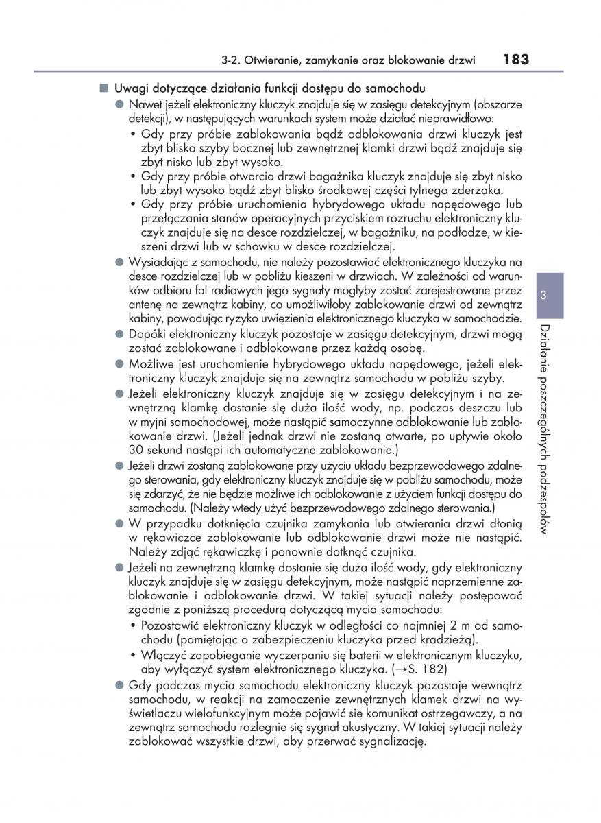 Lexus RX 450h IV 4 instrukcja obslugi / page 183