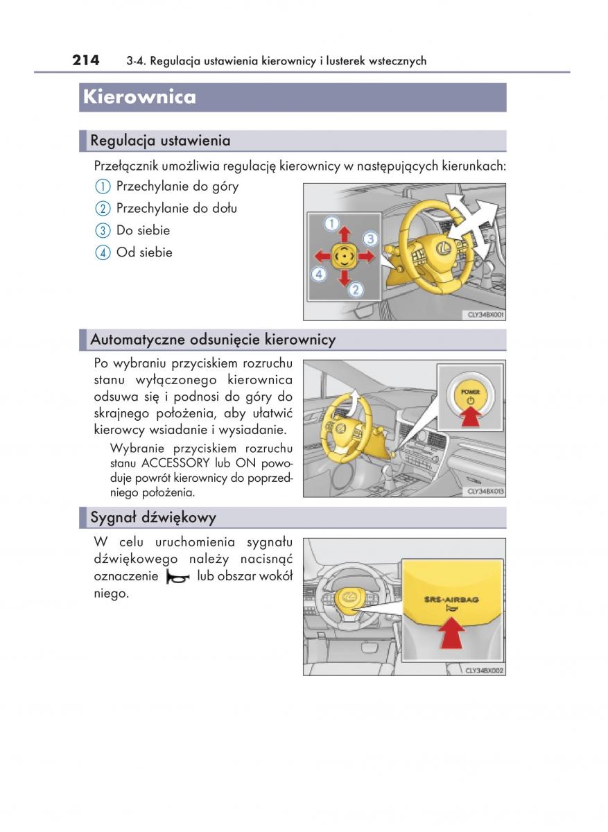 manual  Lexus RX 450h IV 4 instrukcja / page 214