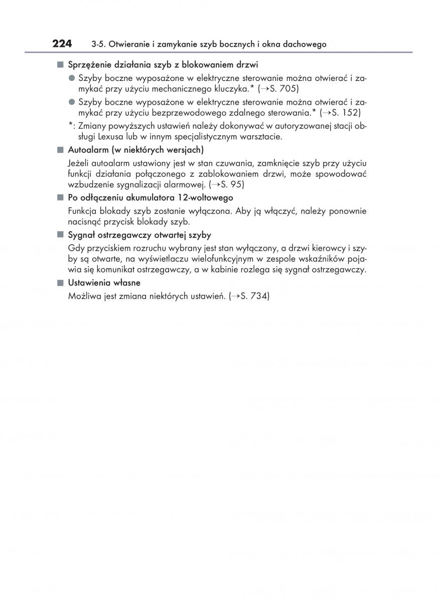 manual  Lexus RX 450h IV 4 instrukcja / page 224