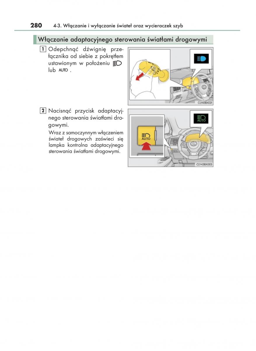 manual  Lexus RX 450h IV 4 instrukcja / page 280