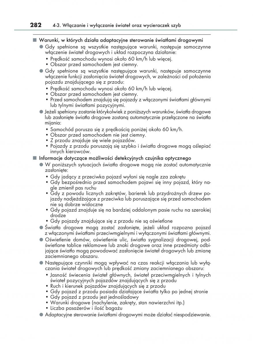 manual  Lexus RX 450h IV 4 instrukcja / page 282