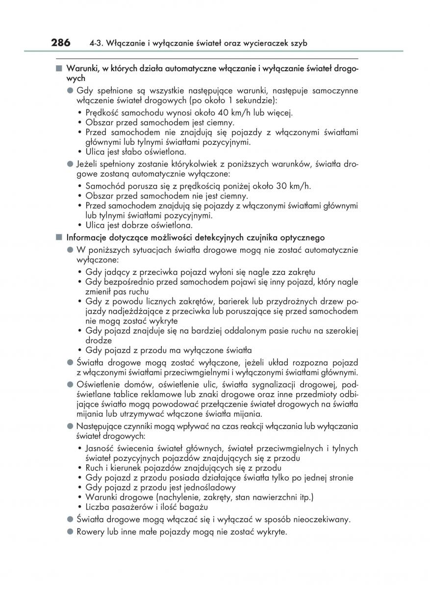 manual  Lexus RX 450h IV 4 instrukcja / page 286