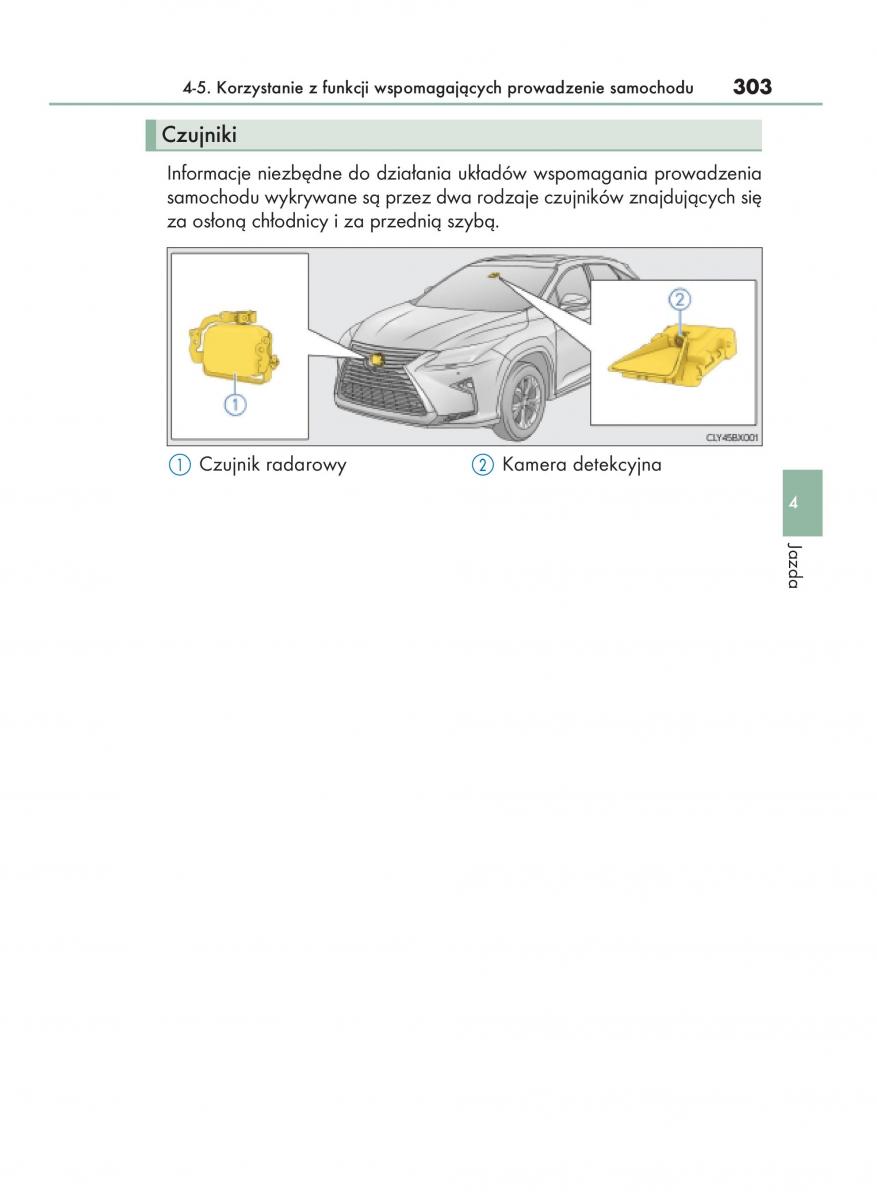 manual  Lexus RX 450h IV 4 instrukcja / page 303