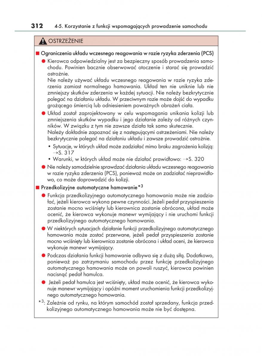 Lexus RX 450h IV 4 instrukcja obslugi / page 312