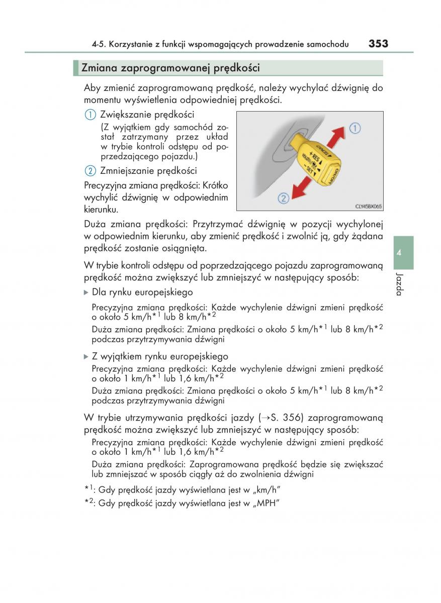 manual  Lexus RX 450h IV 4 instrukcja / page 353