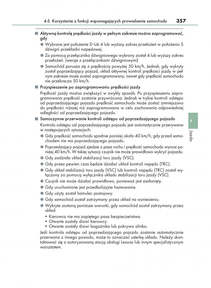 manual  Lexus RX 450h IV 4 instrukcja / page 357