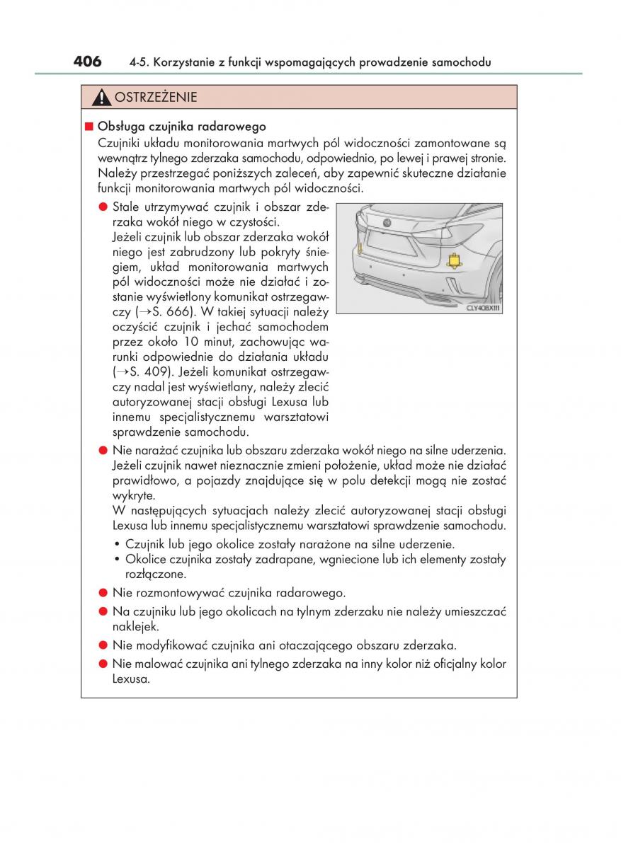 manual  Lexus RX 450h IV 4 instrukcja / page 406