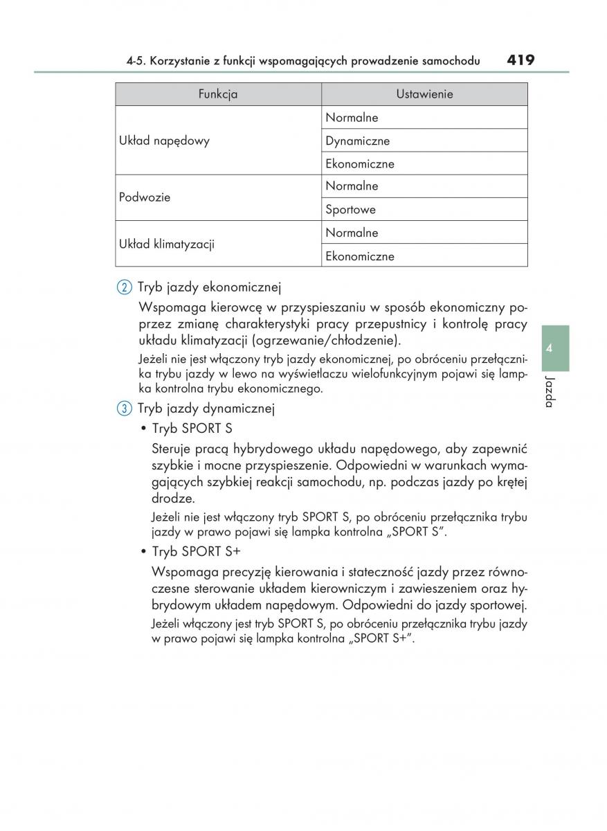 manual  Lexus RX 450h IV 4 instrukcja / page 419