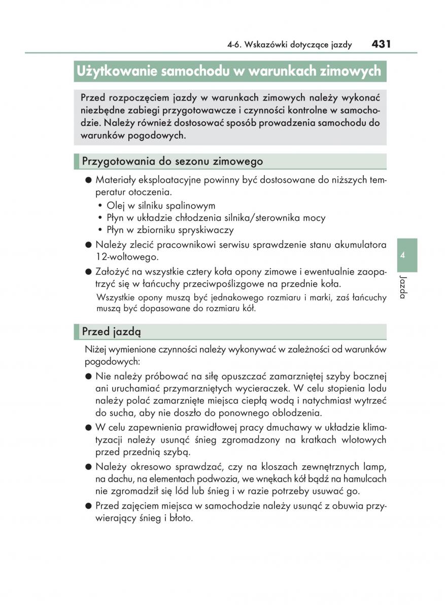 manual  Lexus RX 450h IV 4 instrukcja / page 431