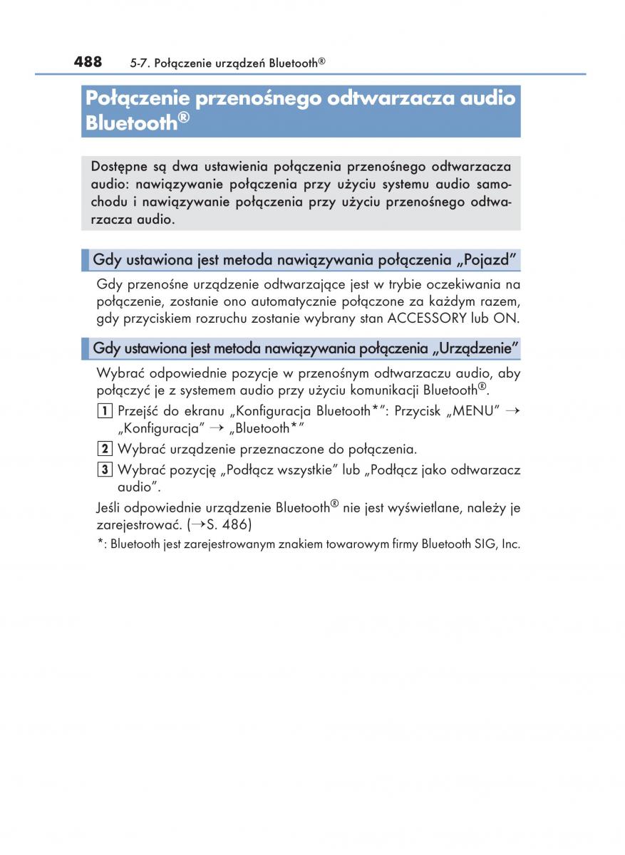 manual  Lexus RX 450h IV 4 instrukcja / page 488