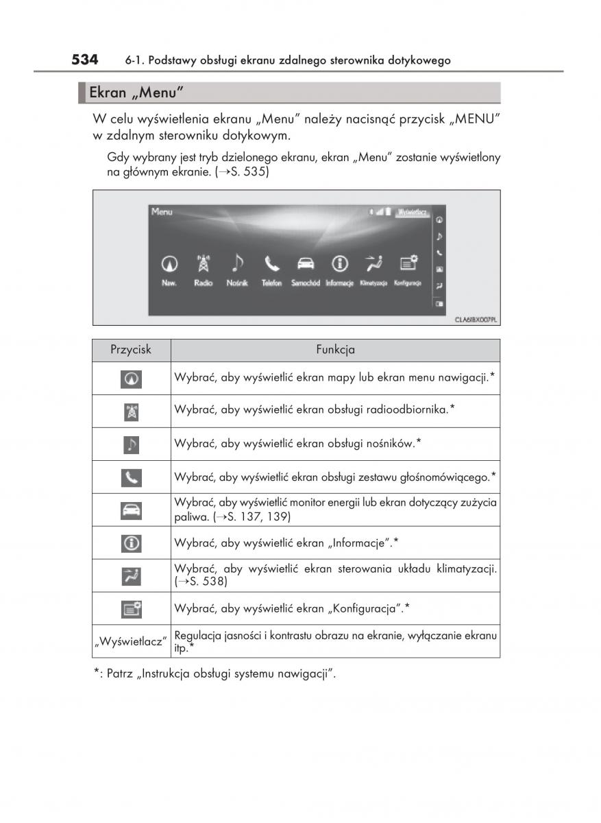 manual  Lexus RX 450h IV 4 instrukcja / page 534