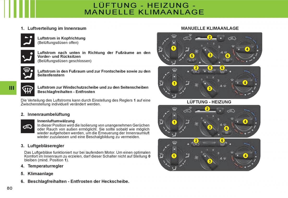 Citroen C3 I 1 Handbuch / page 63