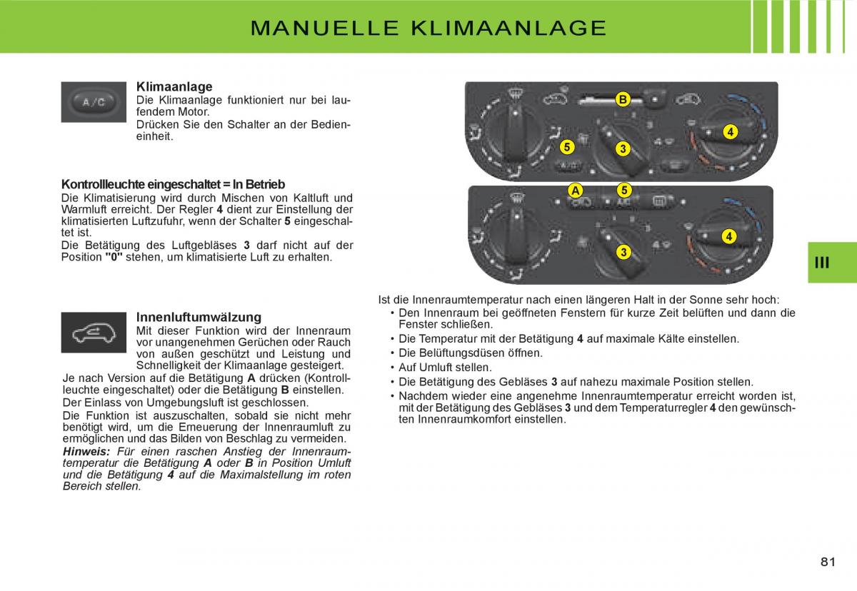 Citroen C3 I 1 Handbuch / page 66