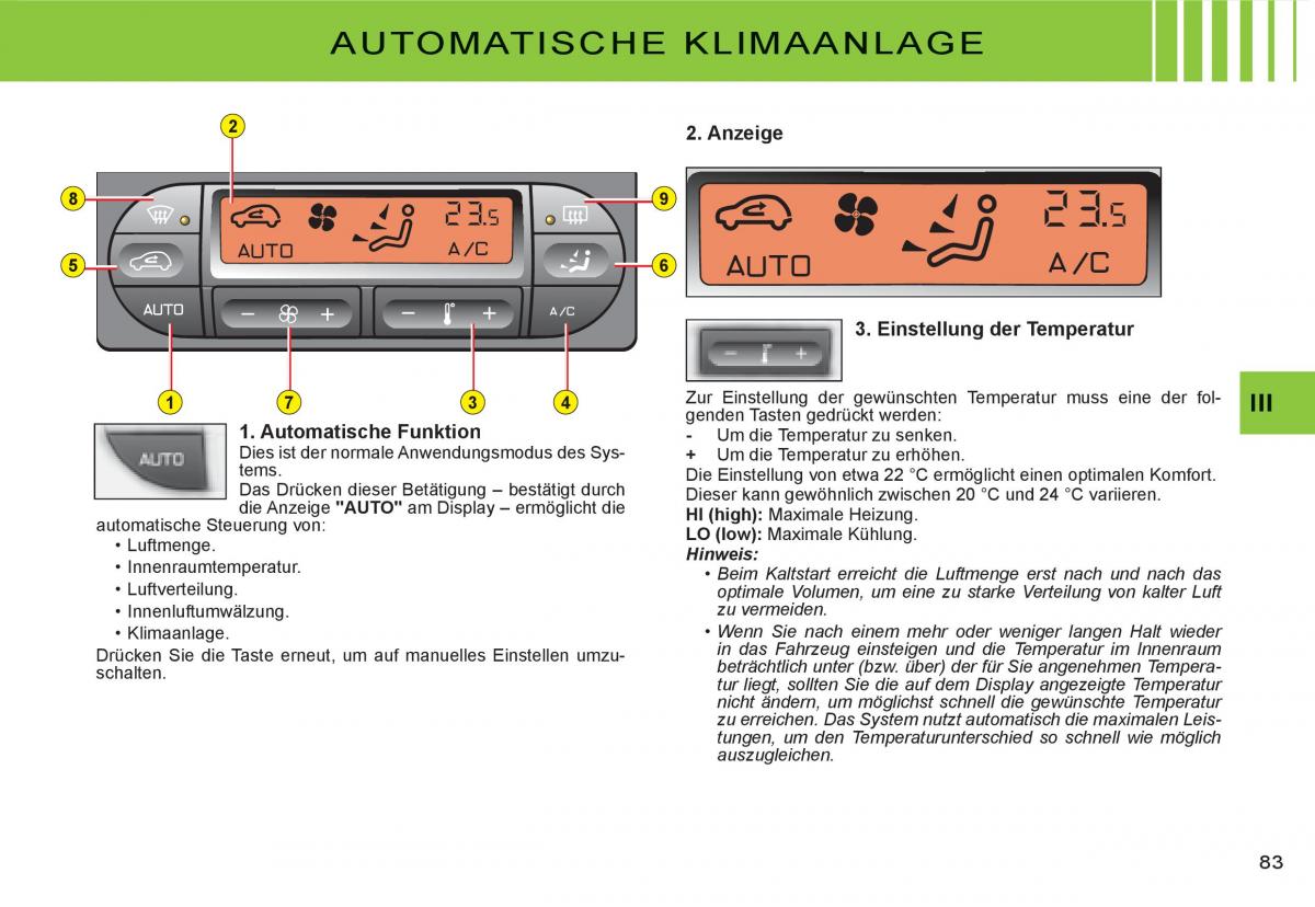 Citroen C3 I 1 Handbuch / page 68