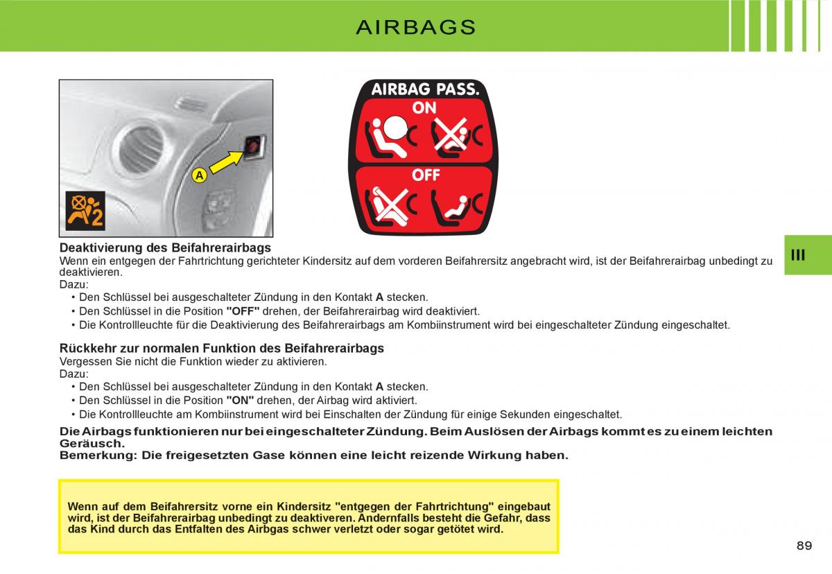 Citroen C3 I 1 Handbuch / page 74