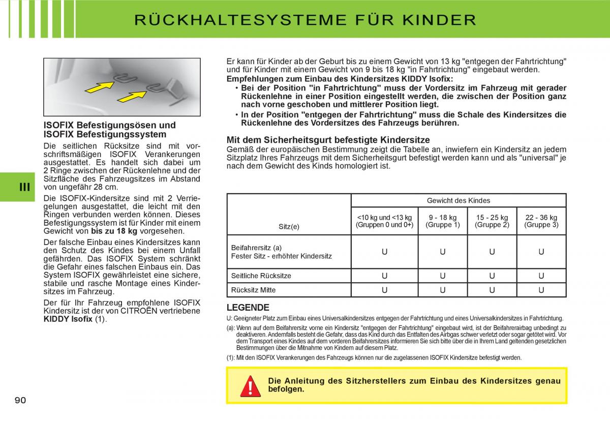 Citroen C3 I 1 Handbuch / page 75