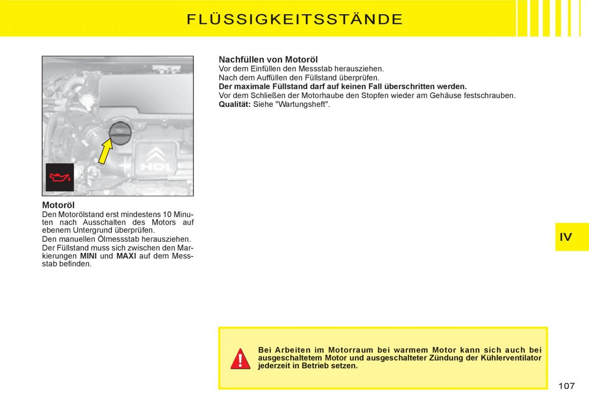 Citroen C3 I 1 Handbuch / page 87