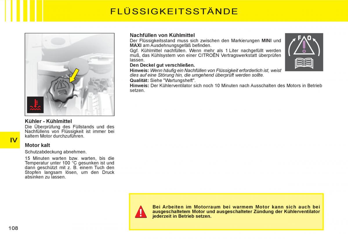 Citroen C3 I 1 Handbuch / page 88