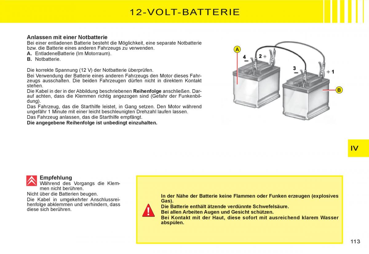 Citroen C3 I 1 Handbuch / page 97