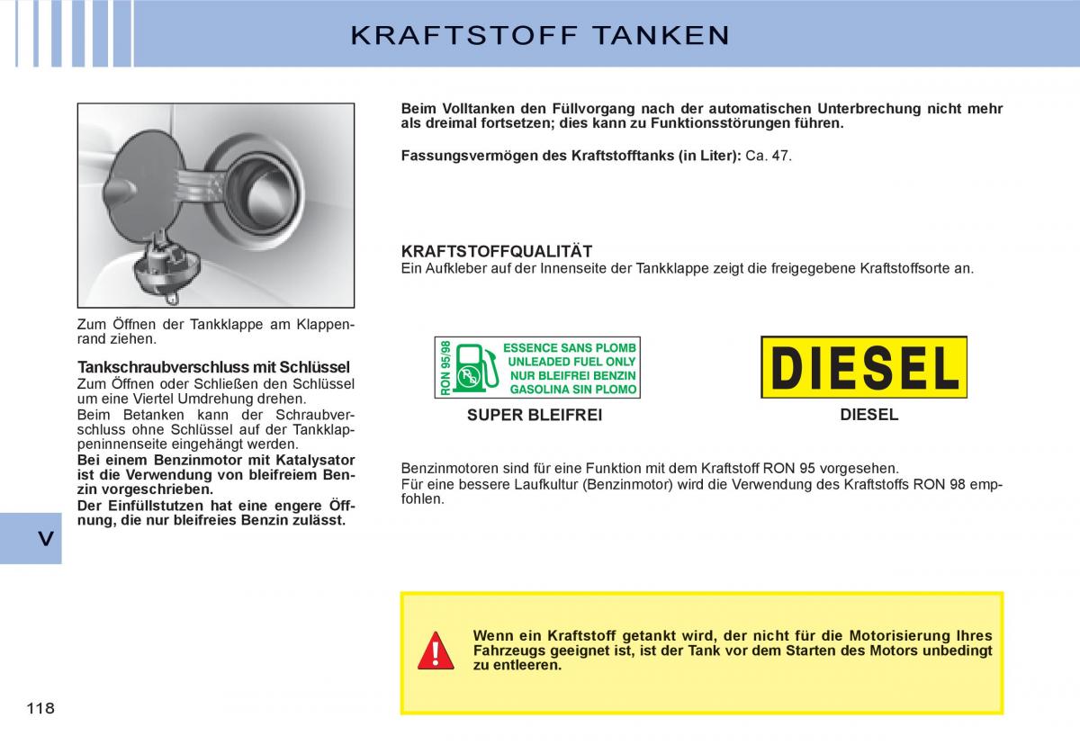 Citroen C3 I 1 Handbuch / page 102