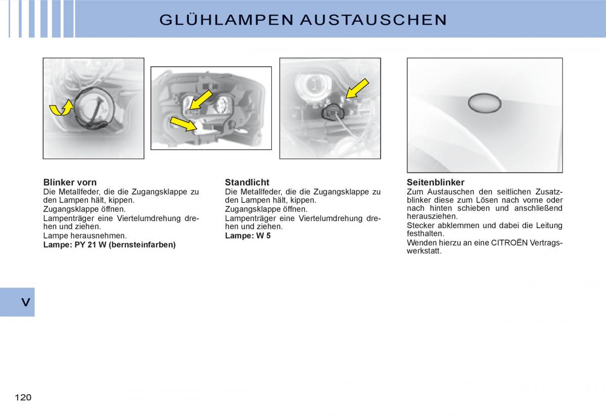 Citroen C3 I 1 Handbuch / page 104