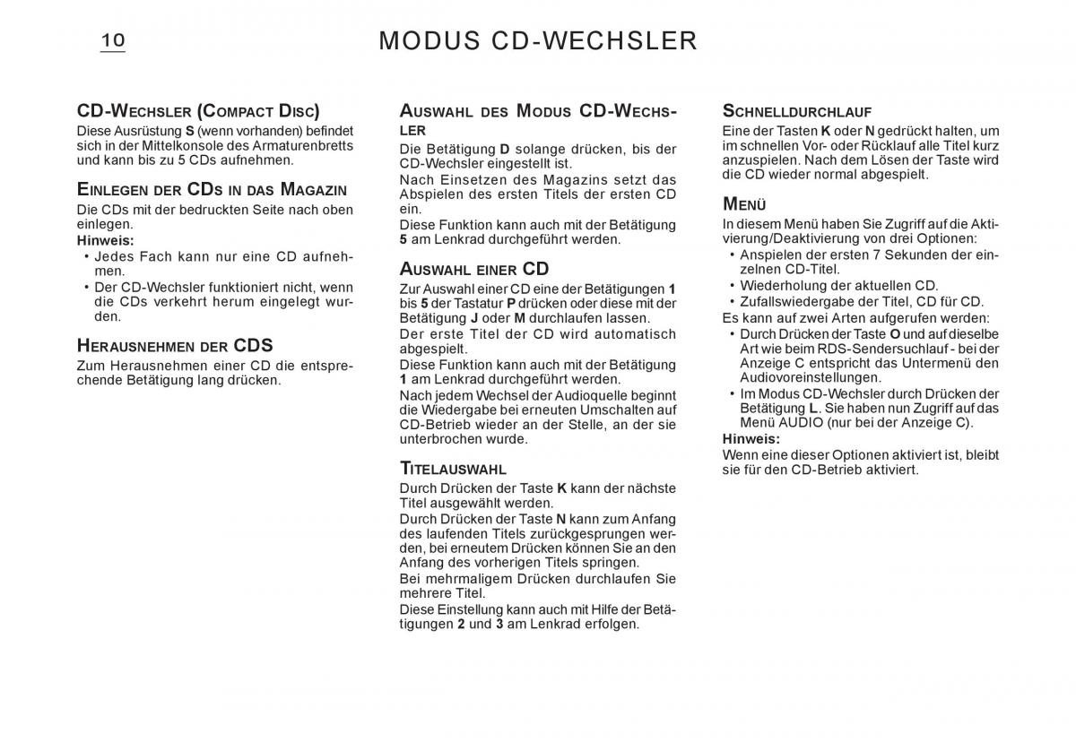 Citroen C3 I 1 Handbuch / page 130