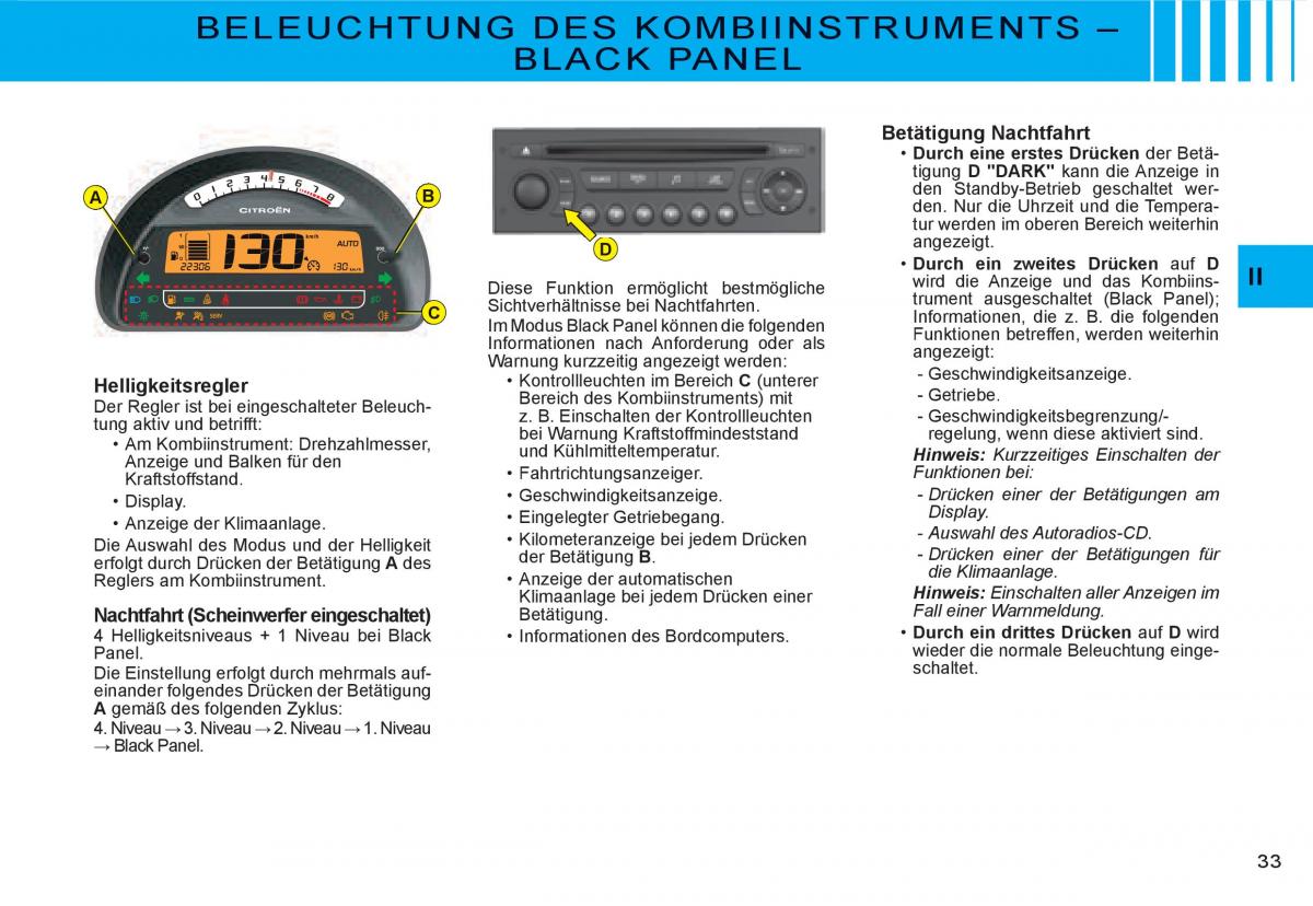 Citroen C3 I 1 Handbuch / page 16