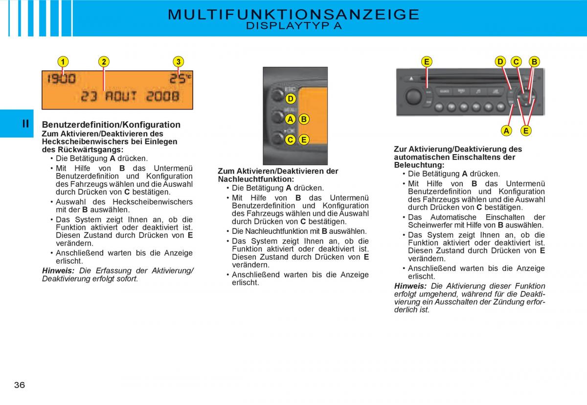 Citroen C3 I 1 Handbuch / page 19