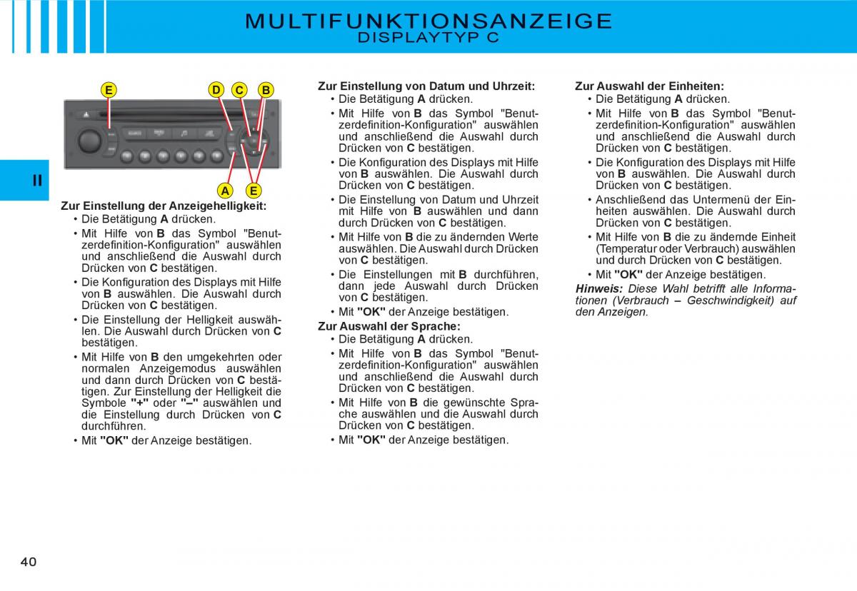 Citroen C3 I 1 Handbuch / page 23