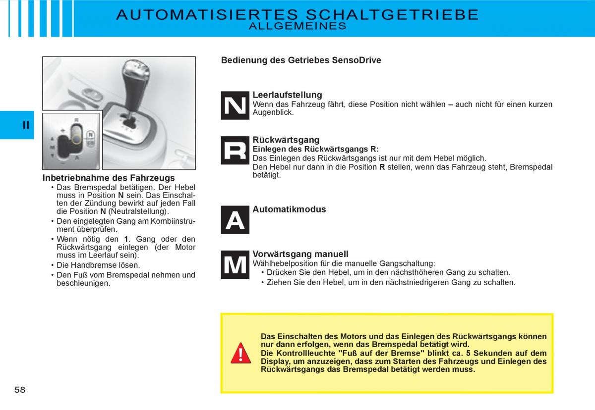 Citroen C3 I 1 Handbuch / page 42