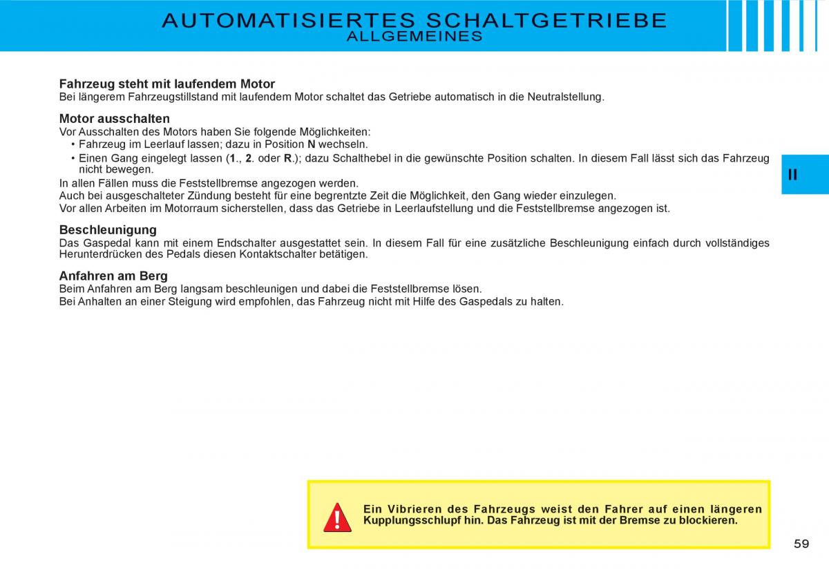 Citroen C3 I 1 Handbuch / page 43