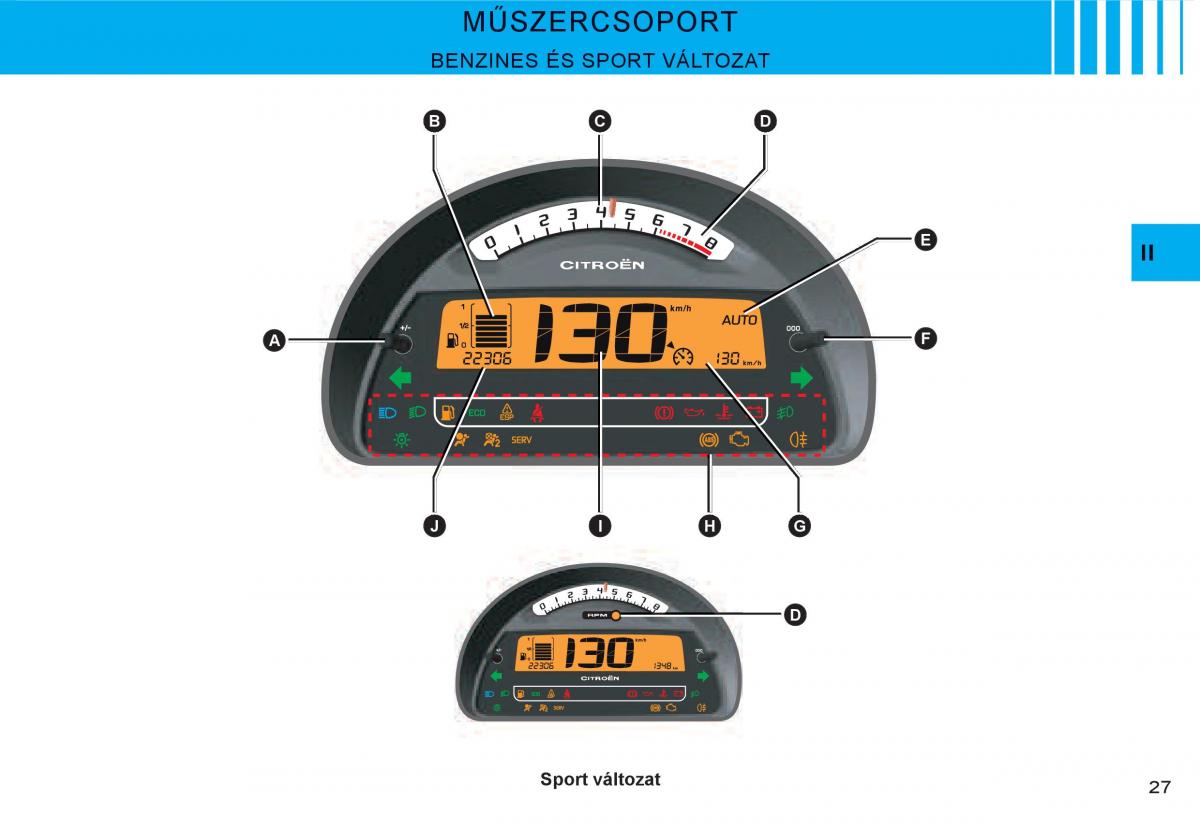 Citroen C3 I 1 Kezelesi utmutato / page 8