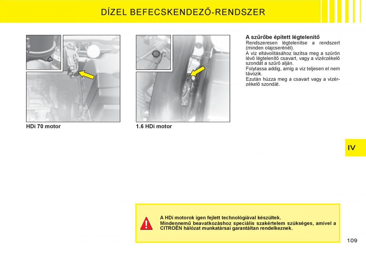 Citroen C3 I 1 Kezelesi utmutato / page 93