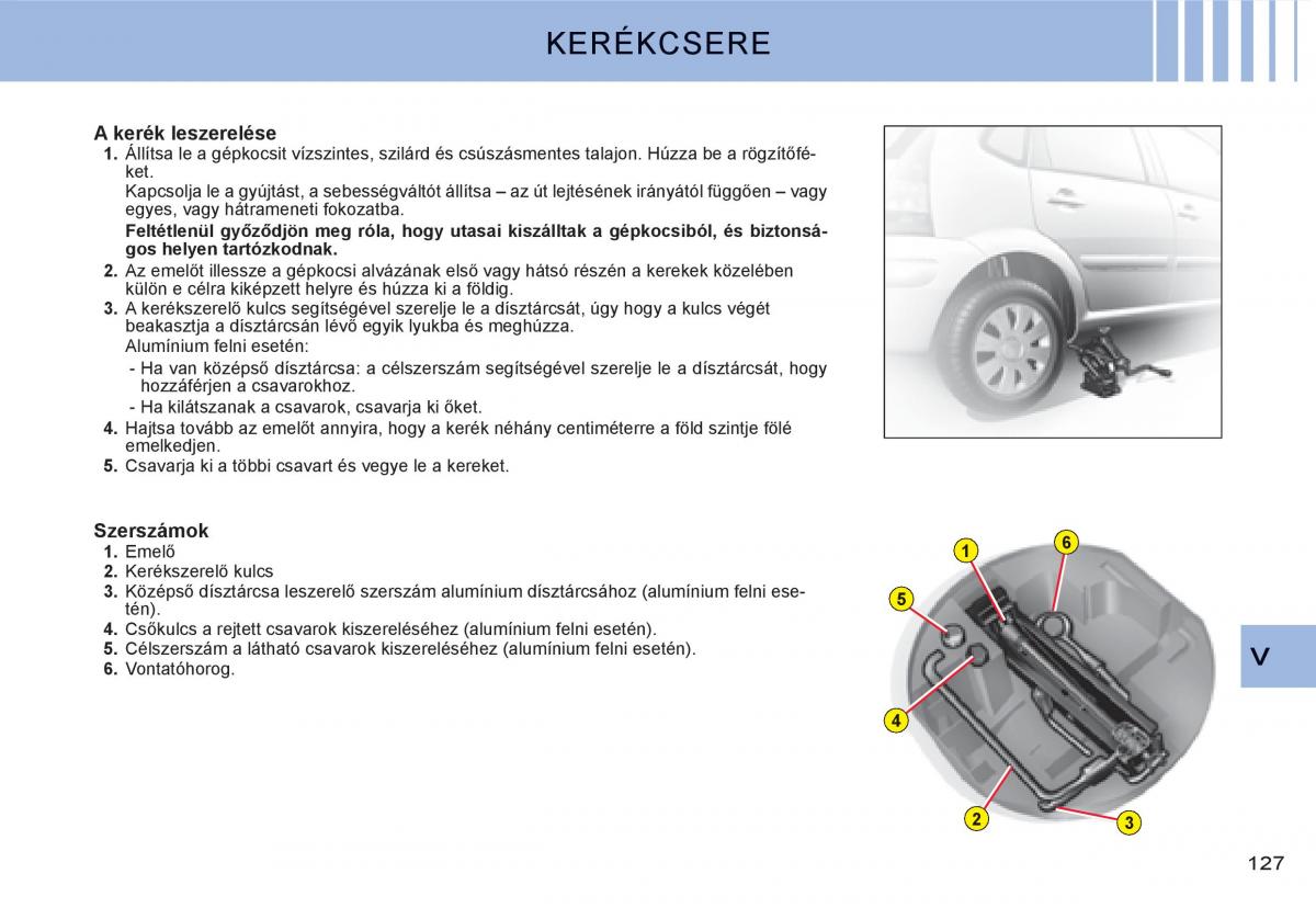 Citroen C3 I 1 Kezelesi utmutato / page 111