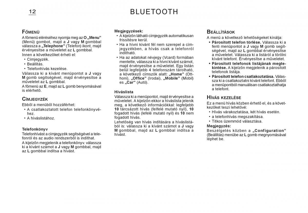 Citroen C3 I 1 Kezelesi utmutato / page 132