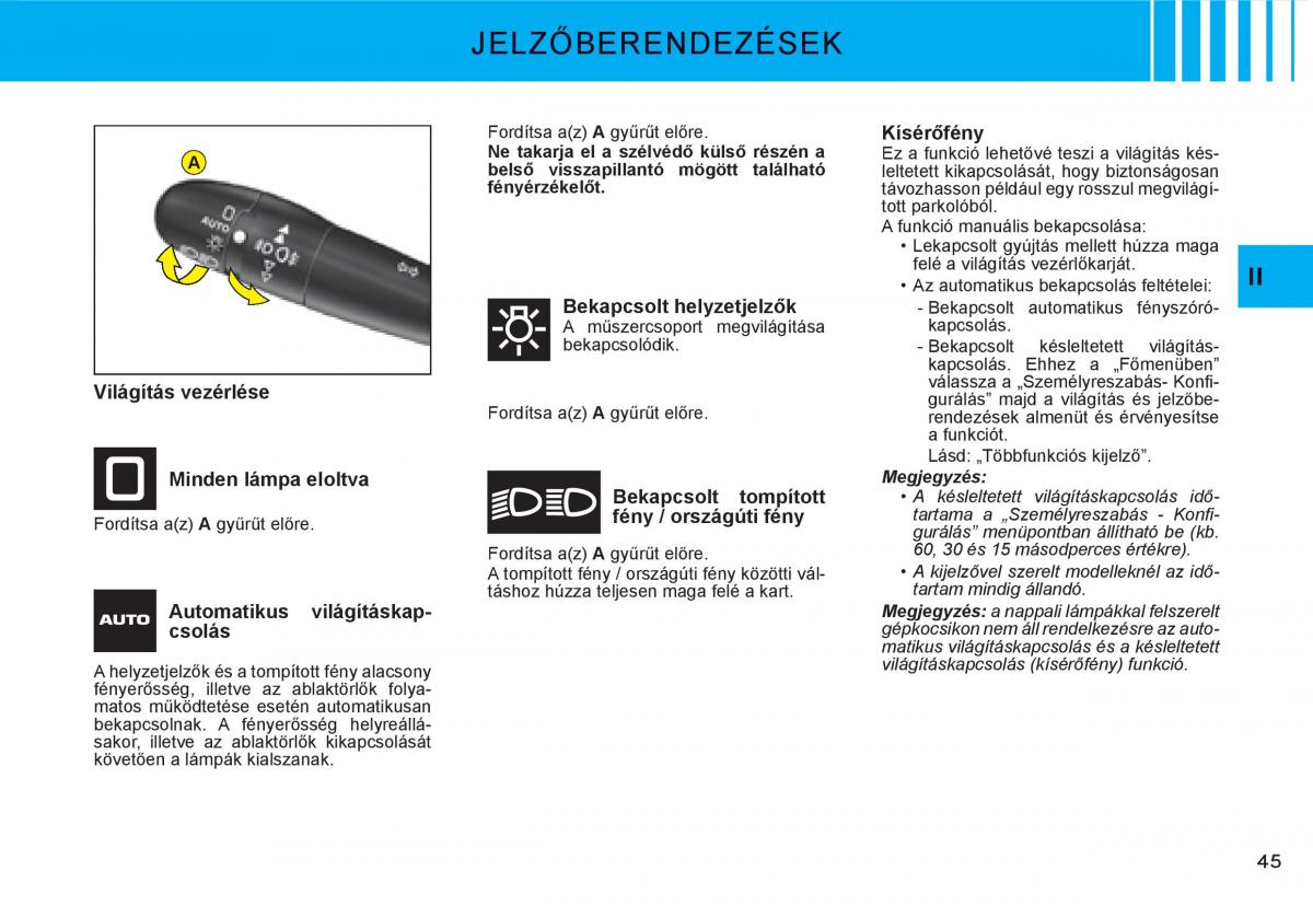 Citroen C3 I 1 Kezelesi utmutato / page 28