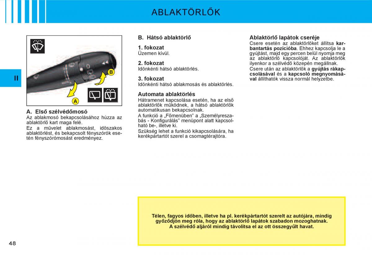 Citroen C3 I 1 Kezelesi utmutato / page 31