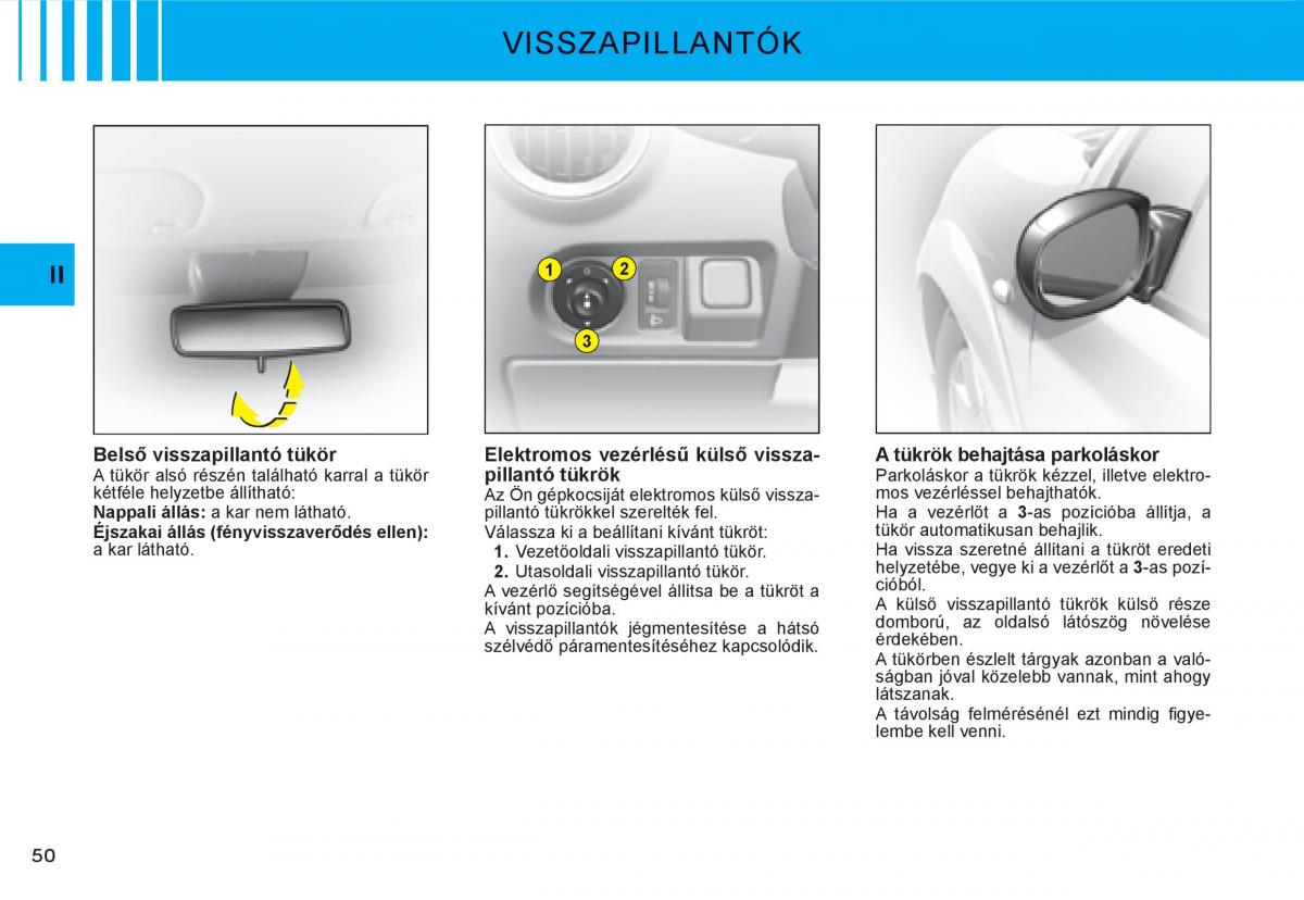 Citroen C3 I 1 Kezelesi utmutato / page 34