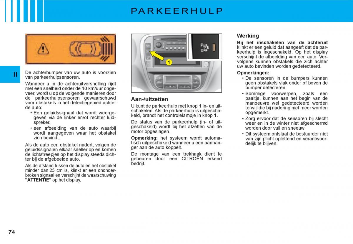 Citroen C3 I 1 handleiding / page 58