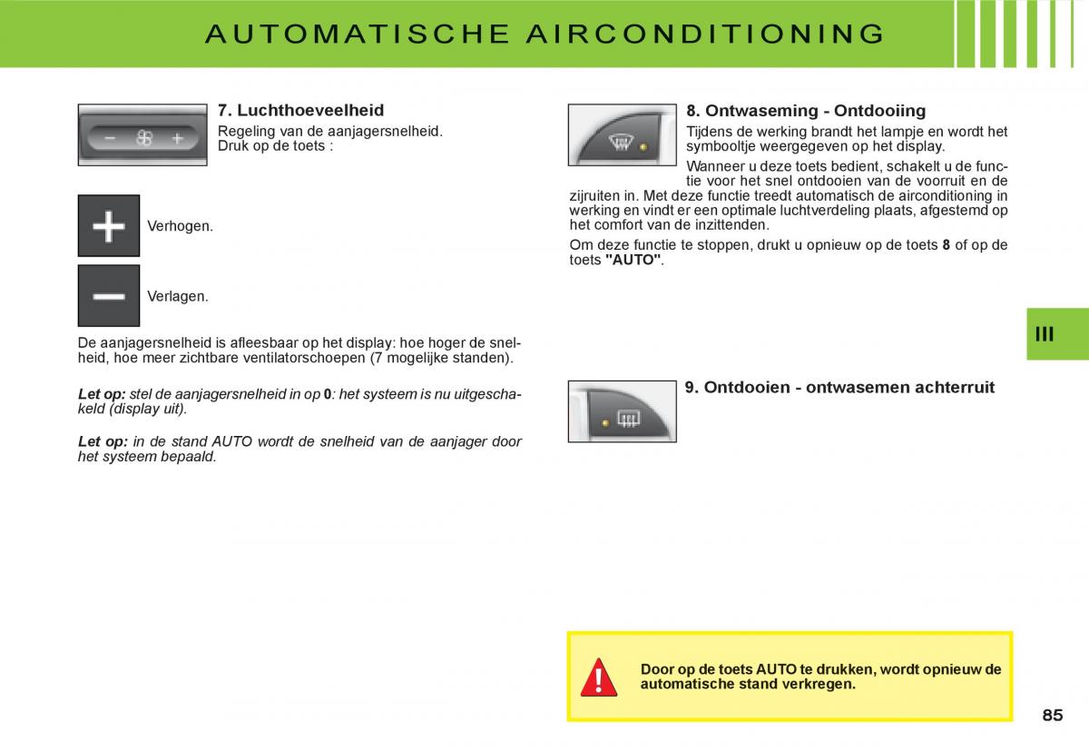 Citroen C3 I 1 handleiding / page 70