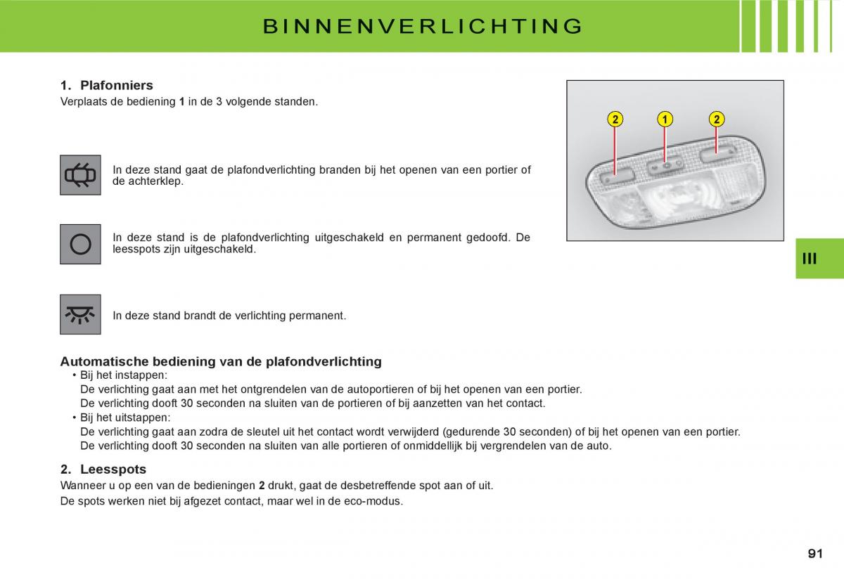 Citroen C3 I 1 handleiding / page 76