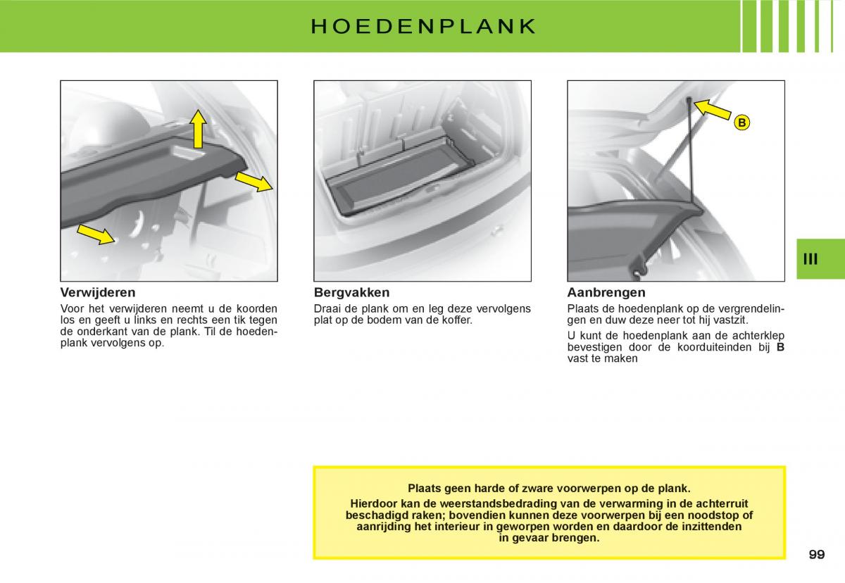 Citroen C3 I 1 handleiding / page 84