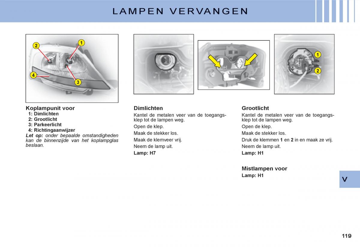 Citroen C3 I 1 handleiding / page 103