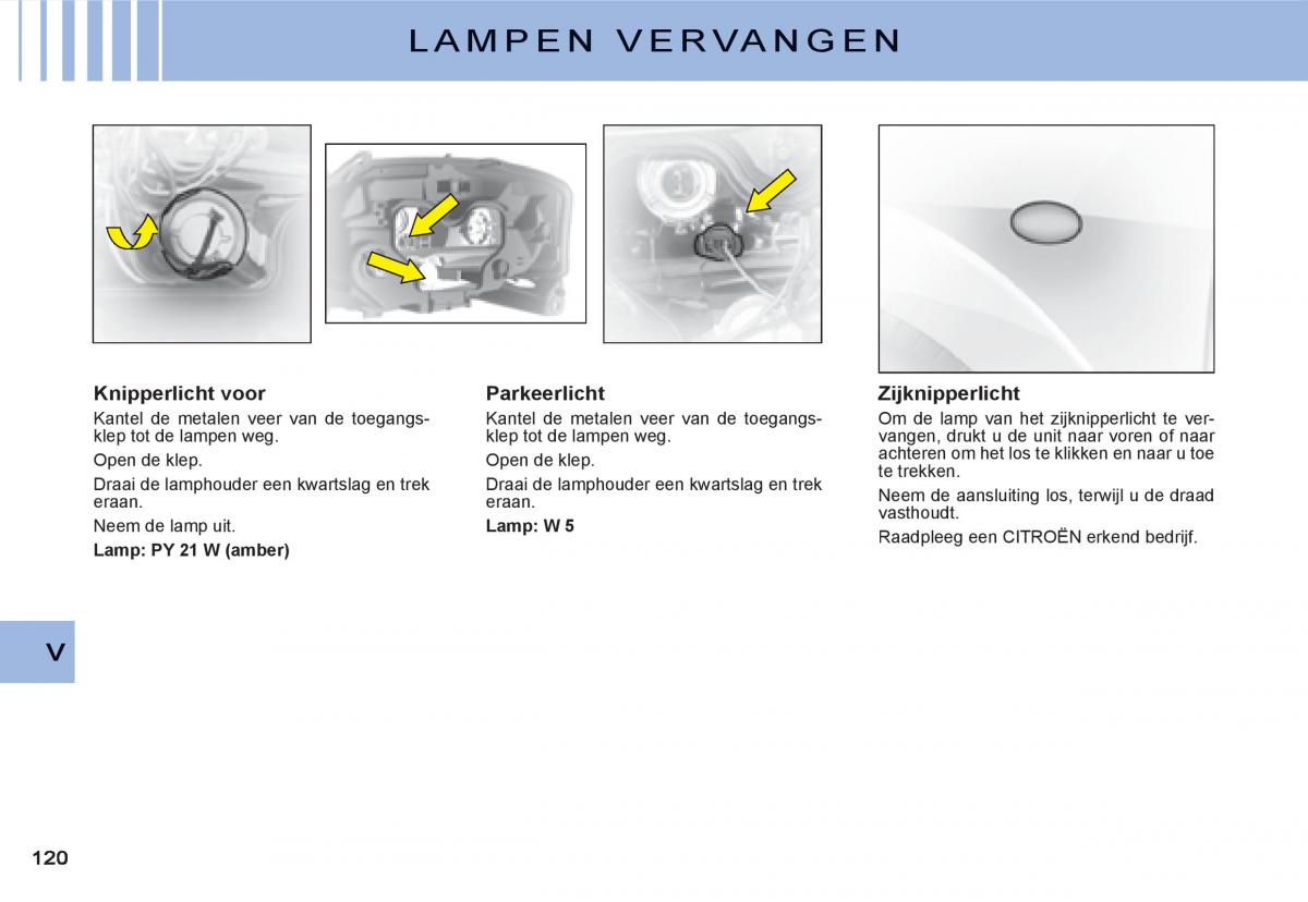 Citroen C3 I 1 handleiding / page 104