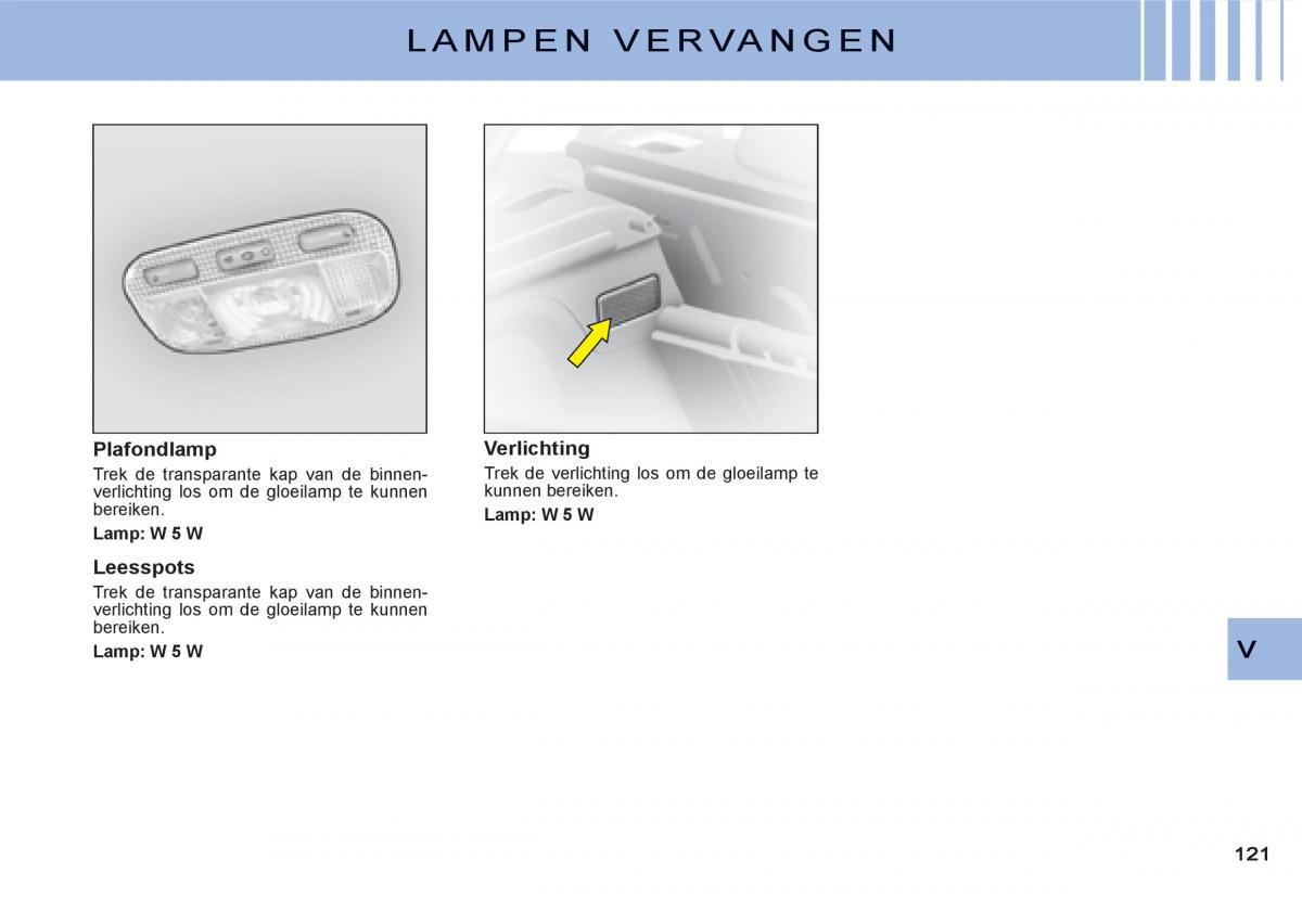 Citroen C3 I 1 handleiding / page 105